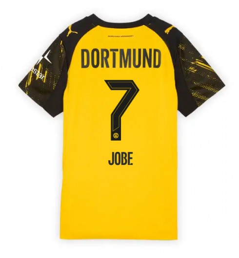 Borussia Dortmund Jobe Bellingham #7 Hjemmedrakt Dame 2025-26 Korte ermer Borussia Dortmund Jobe Bellingham #7 Hjemmedrakt Dame 2025-26 Korte ermer